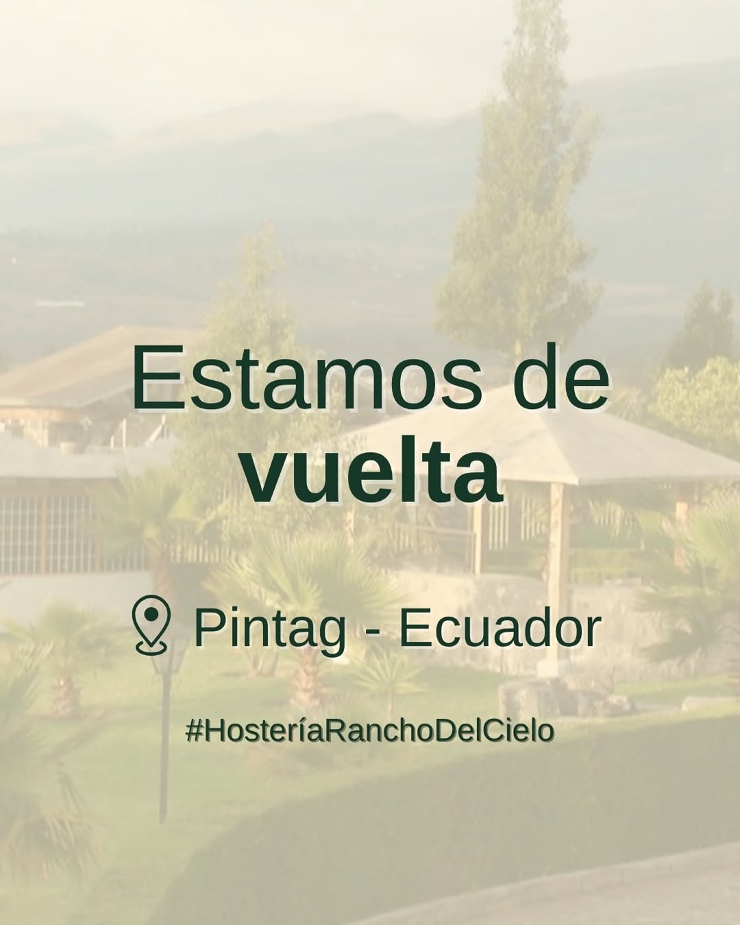 Post de Hostería Rancho del Cielo, Píntag